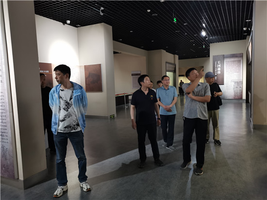 省文物局安全检查组到周口市博物馆检查指导工作